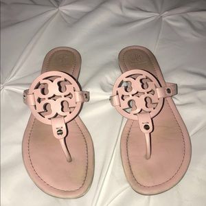 Tory Burch clay pink Miller sandals